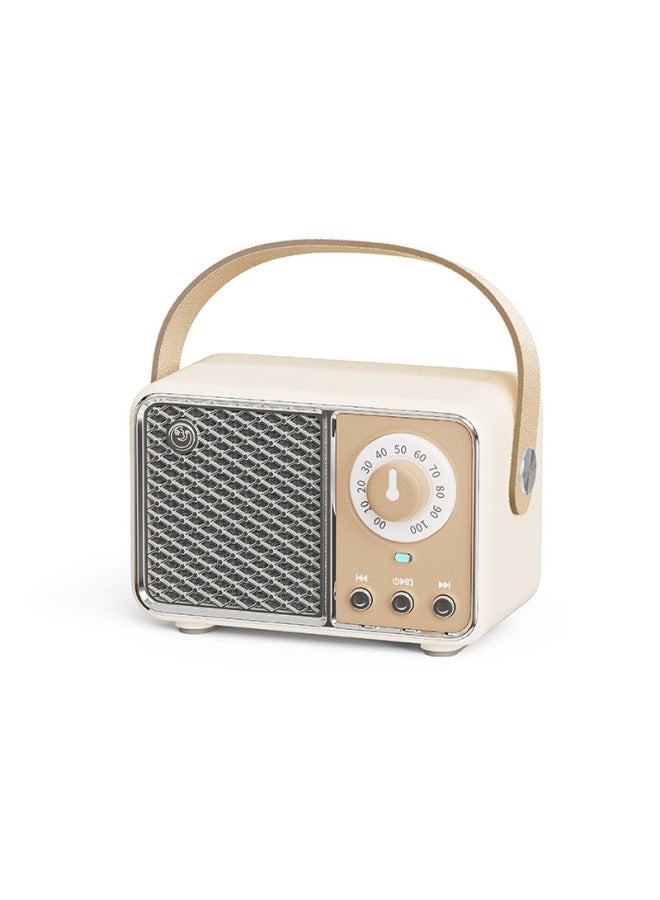 Neutral Mini Outdoor Retro Bluetooth Speaker Portable Usb Disk Tf Card High Quality Creative Small Speaker With Fm - Image 1