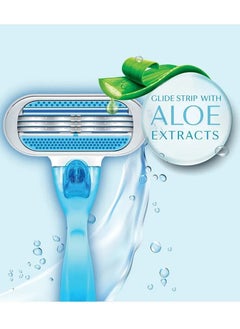 Gillette Gillette Venus Hair Removal Razor - With Aloe Extracts, For Women, 1 pc  - Image 4