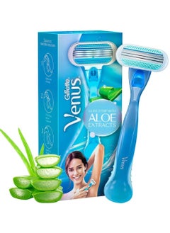 Gillette Gillette Venus Hair Removal Razor - With Aloe Extracts, For Women, 1 pc  - Image 2