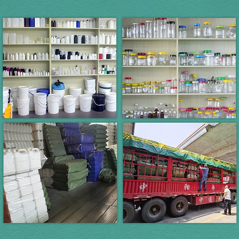 Thickened Pp Plastic Sealed Cans 1000Ml Wide Mouth Straight Packaging Cans Hair Film Wood Wax Ink Packaging Cans - Image 5