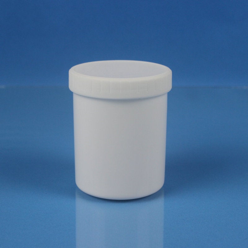 Thickened Pp Plastic Sealed Cans 1000Ml Wide Mouth Straight Packaging Cans Hair Film Wood Wax Ink Packaging Cans - Image 1