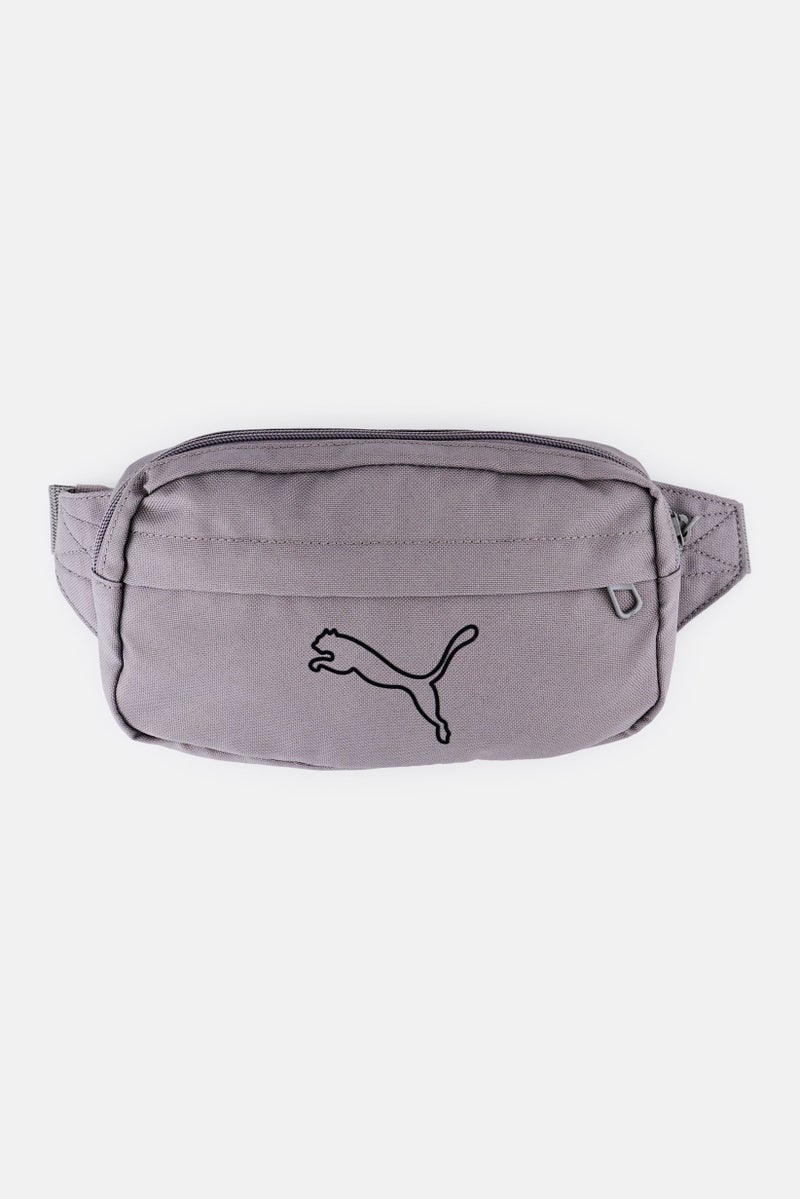 PUMA Men Brand Logo Cross Body Bag, Grey - Image 1