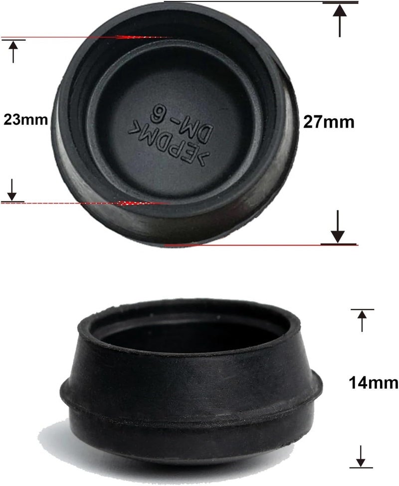 QASULER Wiper Arm Nut Cap Cover for Hyundai and Kia - Image 2