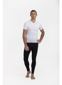 Oil Company Thermal Underwear Top Short Sleeve V Neck Unisex PP Seamless Level II OCP007  - Image 1