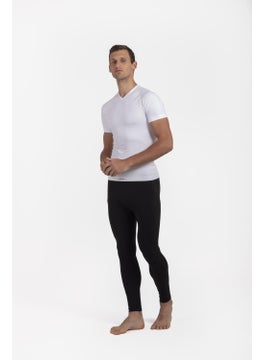 Oil Company Thermal Underwear Top Short Sleeve V Neck Unisex PP Seamless Level II OCP007  - Image 3