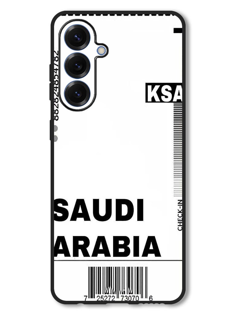 Theodor Case Compatible with Samsung Galaxy A26 Protection Shockproof Bumper Cover Saudi boarding pass - Image 1