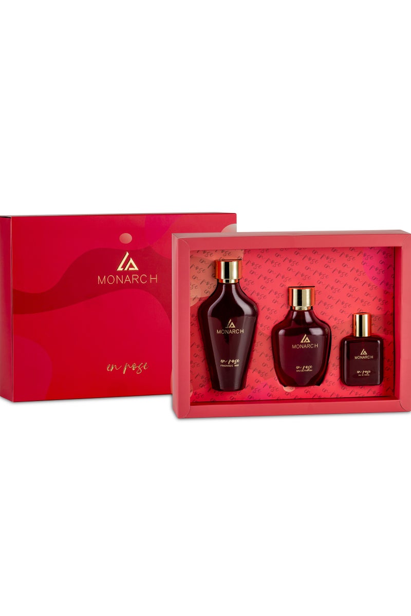 La Monarch En Rose EDP 100ML set - Image 1