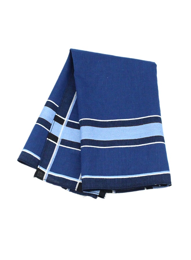 Cotton Square Handkerchief Blue - Image 2