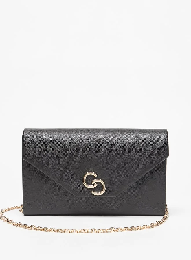 سيليست Women Solid Envelope Clutch With Chain Strap