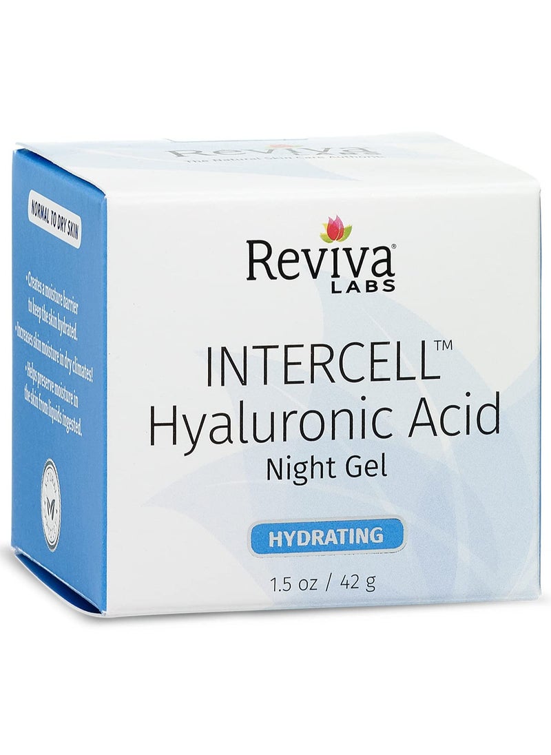 Reviva Labs Reviva Labs Intercell Night Gel with Hyaluronic Acid, 1.25 Ounce  - Image 2