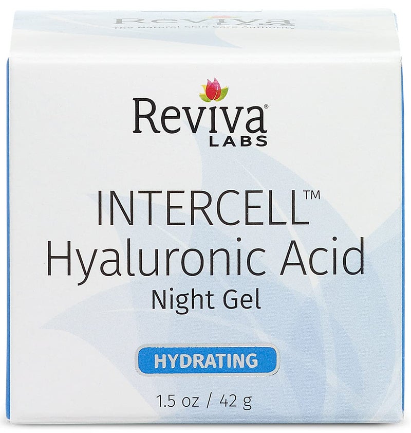 Reviva Labs Intercell Night Gel with Hyaluronic Acid, 1.25 Ounce - Image 1