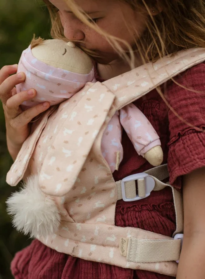 Olli Ella Dinkum Doll Cottontail Carrier- Lapin