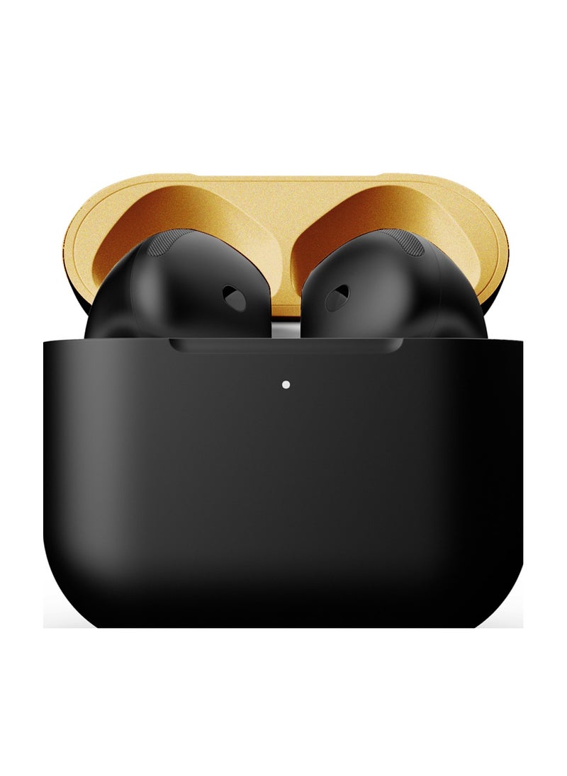 Craft - MERLIN CRAFT CUSTOMIZED APPLE AIRPODS 4 COMBO BLACK GOLD - Image 1