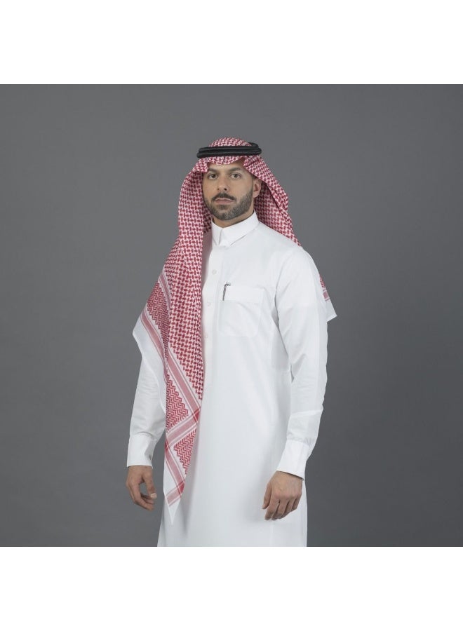 البسام شماغ البسام كلاسيك اللون الخاص وطني - Image 2