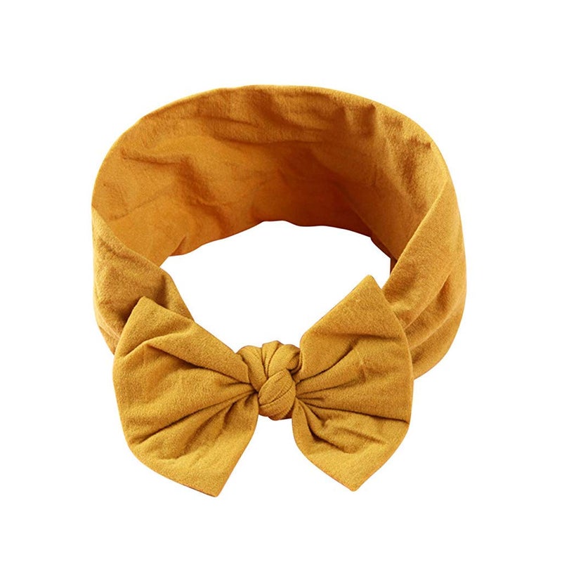 PALAY ® 6pcs Baby Nylon Headbands Turban Knotted Girls Hairband Super Soft and Stretchy Hair Wrap for Newborn Toddle Childrens (multicolor) - Image 3