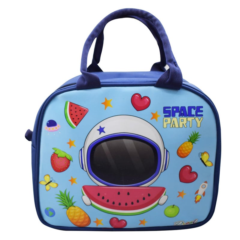 Asera Insulated Lunch Bag for Kids, Tiffin Bag for Office/College/School, Lightweight, Durable Handles, Multiple Pockets (Space 6 Pcs) - Image 4