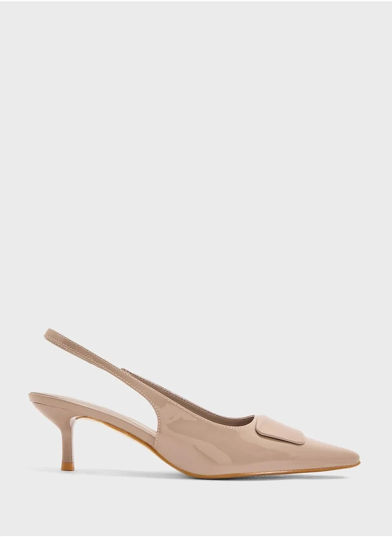 بيتك ستيبس Pointed Sling Back Pump
