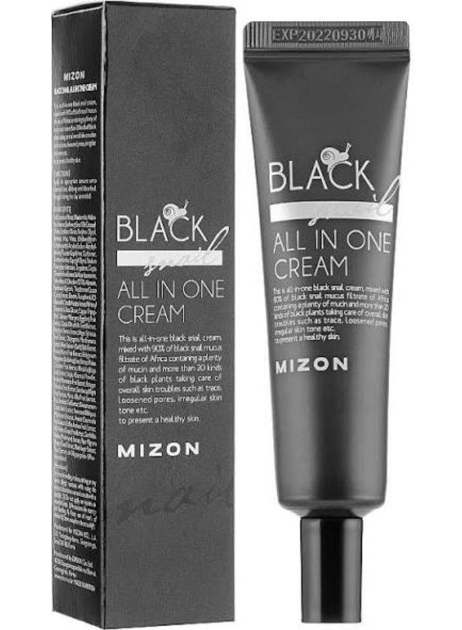 Mizon Black Snail All in One Cream 35ml - Image 4