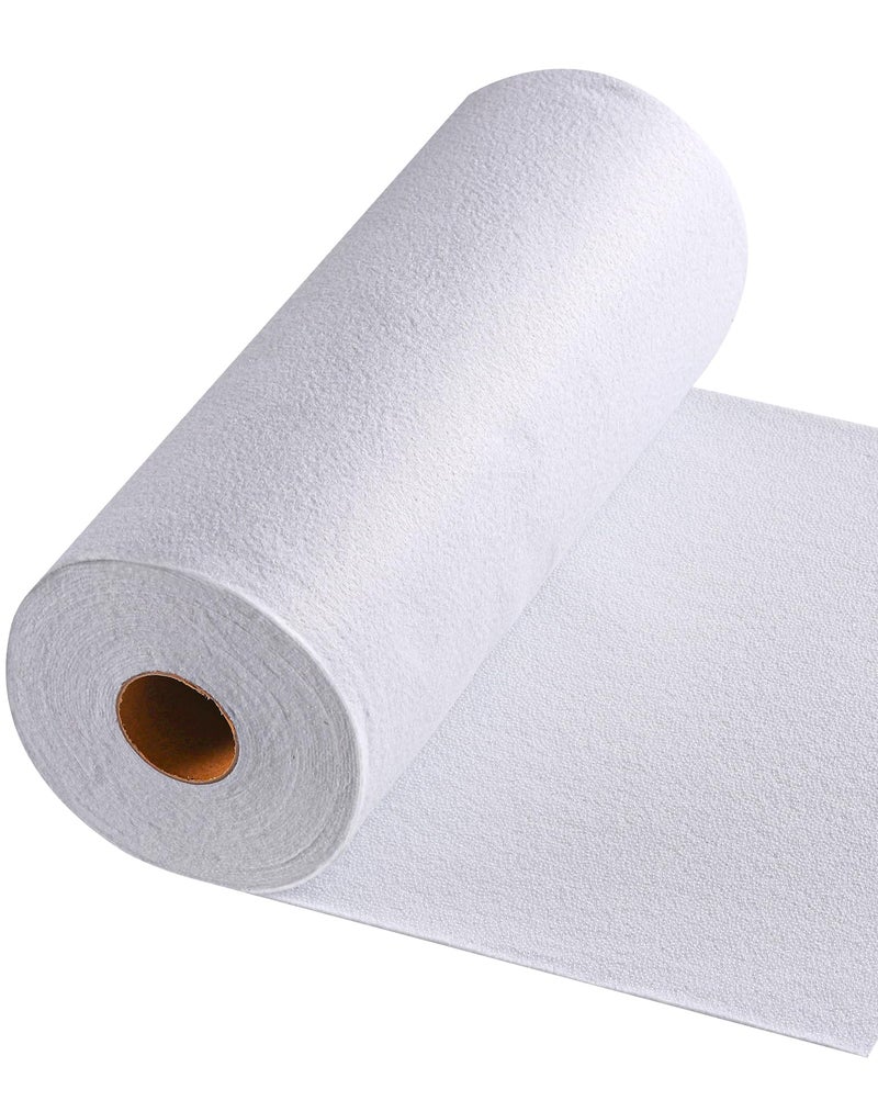 A ANYSSI Fusible Fleece Interfacing, One-Sided Loft Fusible Fleece for Sewing, Quilting, Crafts, Clothing, Bags (12 Inches x 10 Yard) Medium Weight, Easy Iron-On Application, Enhanced Projects - Image 1