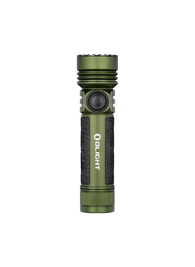 أولايت مصباح يدوي Olight Seeker 4 Pro بقوة 4600 لومن، شعلة قابلة لإعادة الشحن عالية الطاقة، شعاع 260 متر، ضوء EDC للتخييم، المشي لمسافات طويلة، الطوارئ - Image 1