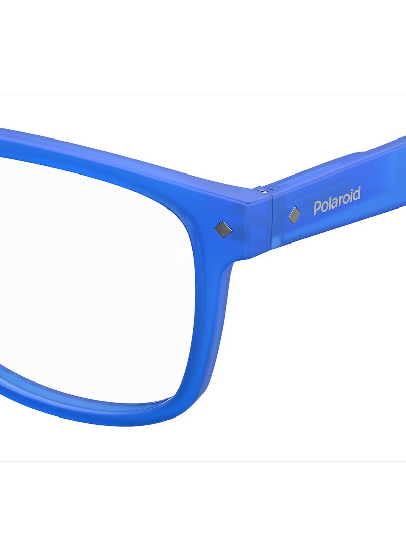 Polaroid Unisex Square Reading Glasses - Pld 0020/R Blue 52 - Lens Size: 52 Mm  - Image 3