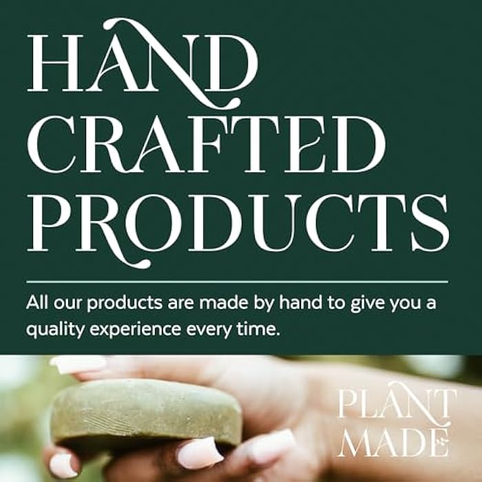 Plantmade Shampoo Bar, Detox and Deep Cleansing, Renew & Boost Hair Growth, Plant Based Natural Ingredients, (Charcoal Rain, 2.9 oz) - Image 5