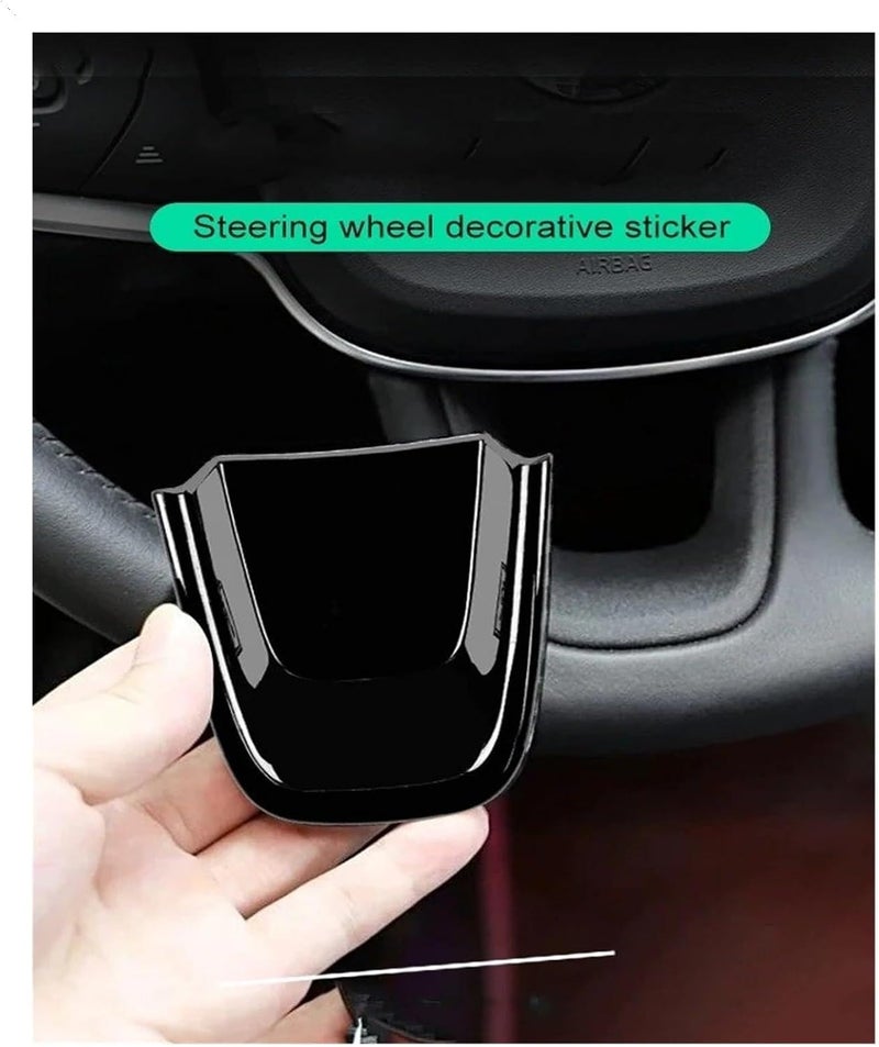 Car Console for Panel Cover for Volvo for Xc40 for C40 Central Control Gear Meter Air Outlet Sequins Black Decoration Stickers Car Interior - Image 3