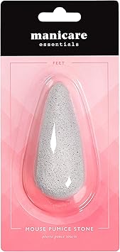 Manicare Pumice Stone For Eliminating Dry Skin Foot File Prevents And Removes Corns Calluses Cracked Heels Exfoliates Hard Dead Skin Pedicure Block Natural Pumice Smooths Skin Elbows And Knees - Image 1