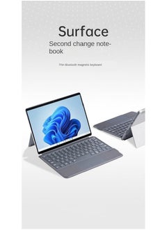 General Touched Bluetooth Magnetic Keyboard Compatible with Surface Go 4/Go 3/Go 2 /Go Tablet, External wireless Bluetooth keyboard protective case  - Image 2