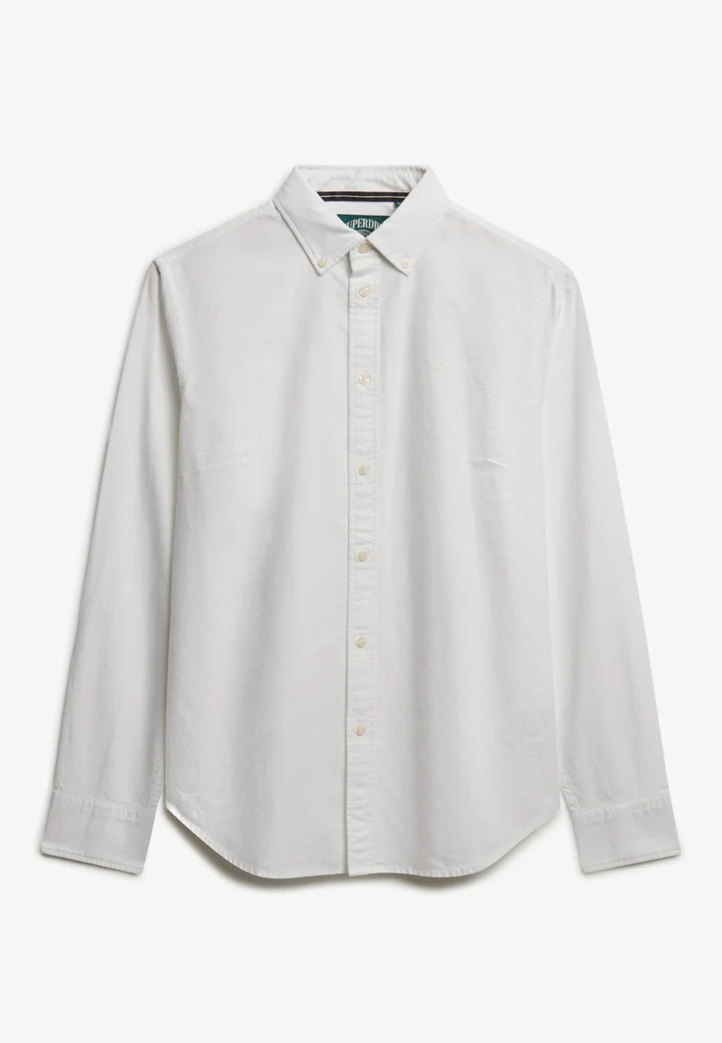 سوبر دراي قميص أكسفورد بأزرار وأكمام طويلة نحيف