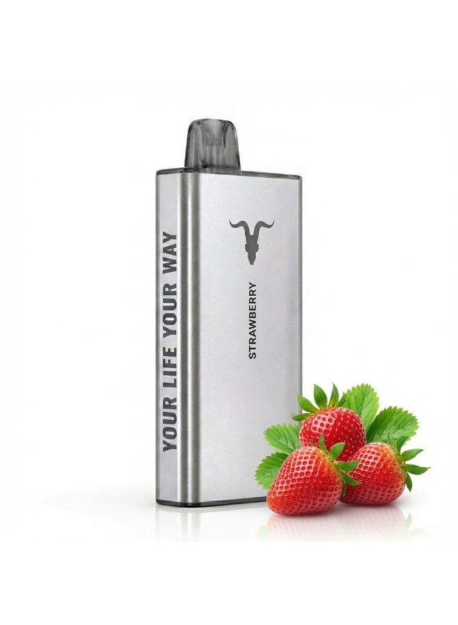 ignite Strawberry 40000 Puffs 5mg Nicotine Rechargeable Disposable Vape - Image 2