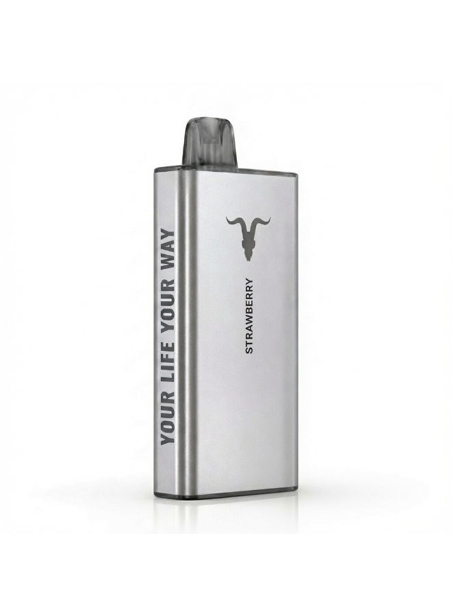 ignite Strawberry 40000 Puffs 5mg Nicotine Rechargeable Disposable Vape - Image 1