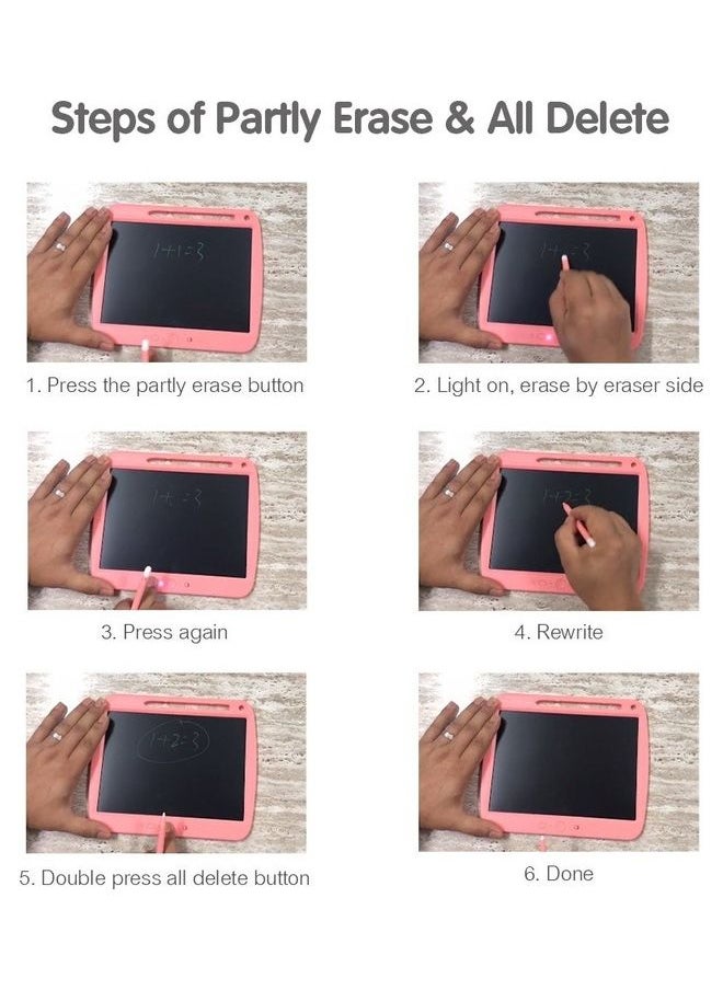 NIBEMINENT Erasable Pressure-Sensitive Drawing And Writing Board For Kids, Adults 22.8 x 22.5 1.5cm  - Image 4