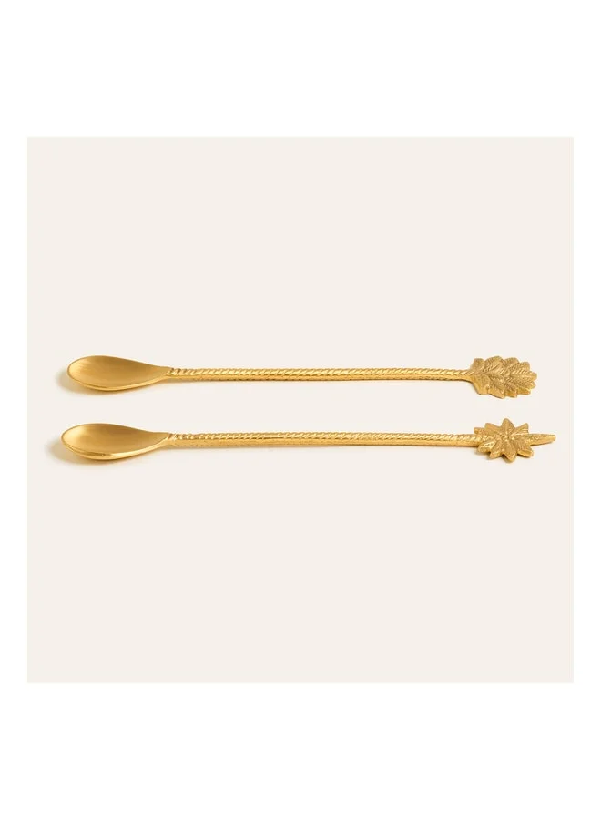 Zsa Zsa Zsu Yellow Lotus Rice Service Set 19x3 cm  | Best Price UAE