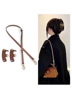 Eworld Stylish Leather Purse Strap Replacement for Crossbody or Shoulder Wear, Available in Packs of 1 or 2 (Brown)  - Image 3