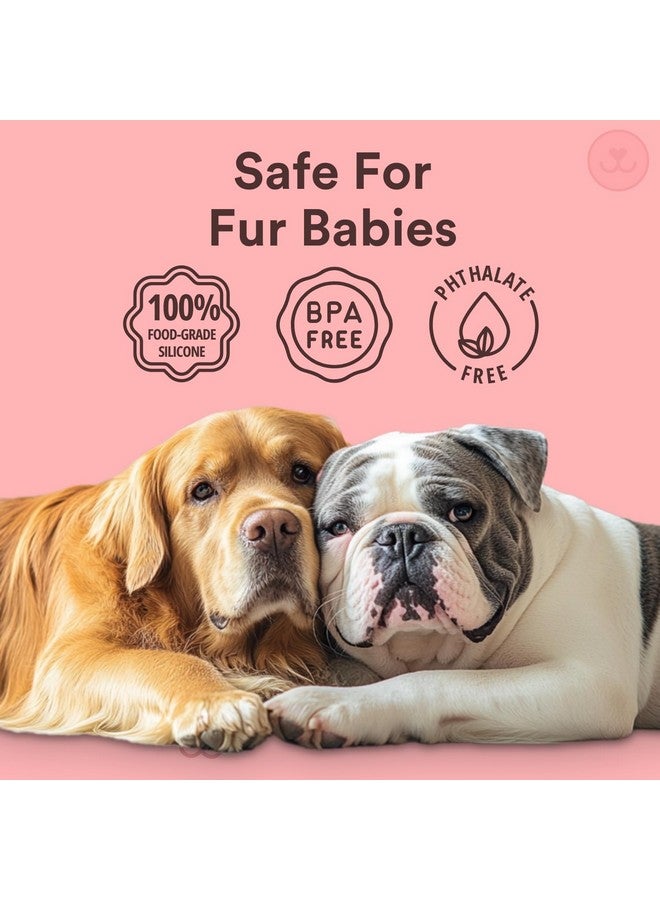 جاسبر فرشاة أسنان جاسبر للكلاب - طقم فرشاة أسنان دوارة 360 درجة بتصميم مريح، شعيرات محيطة بالكامل لسهولة تنظيف الأسنان، للعناية بالأسنان للجراء والقطط والحيوانات الأليفة الصغيرة، عبوة من 4 قطع متعددة الألوان - Image 5