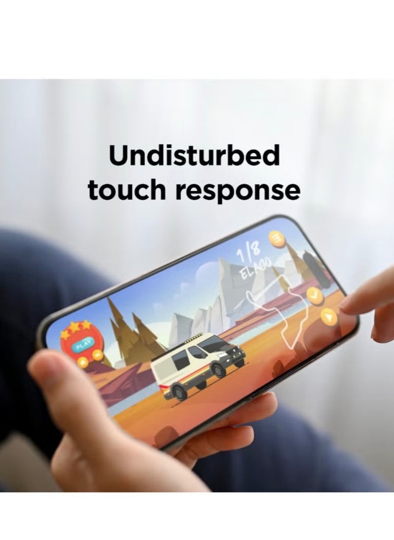 Original Tempered Dustproof Privacy Glass Screen Protector Compatible For iPhone 16 Plus  - Image 4