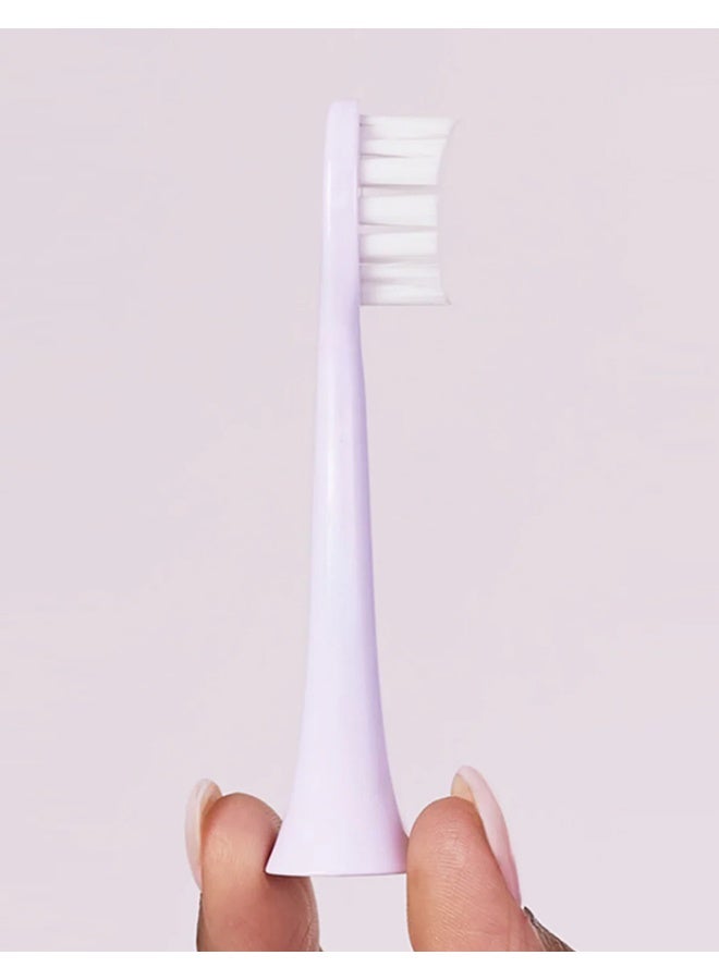 GEM Electric Toothbrush Replacement Heads-Rose Soft-Bristled Heads, Suitable for Sensitive Teeth - Image 1