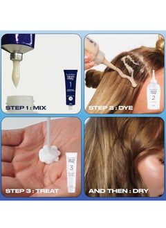 CLAIROL Nicen Easy Creme Natural Looking Oil Infused Permanent Hair Dye 7CB Cool Beige Blonde New Name Same Shade  - Image 5
