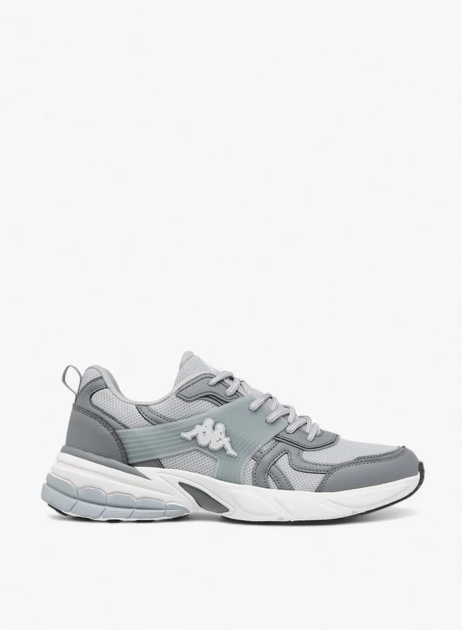 Kappa Men's Logo Detail Sports Shoes with Lace-Up Closure