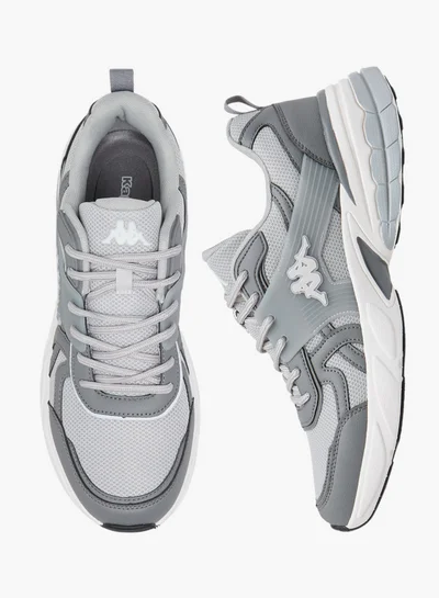 Kappa Men's Logo Detail Sports Shoes with Lace-Up Closure