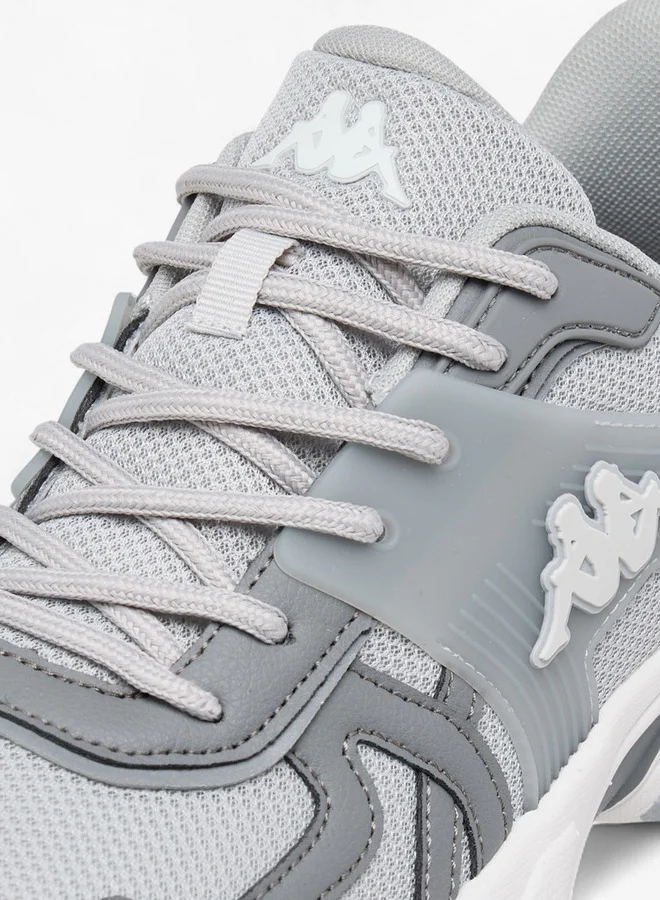 Kappa Men's Logo Detail Sports Shoes with Lace-Up Closure
