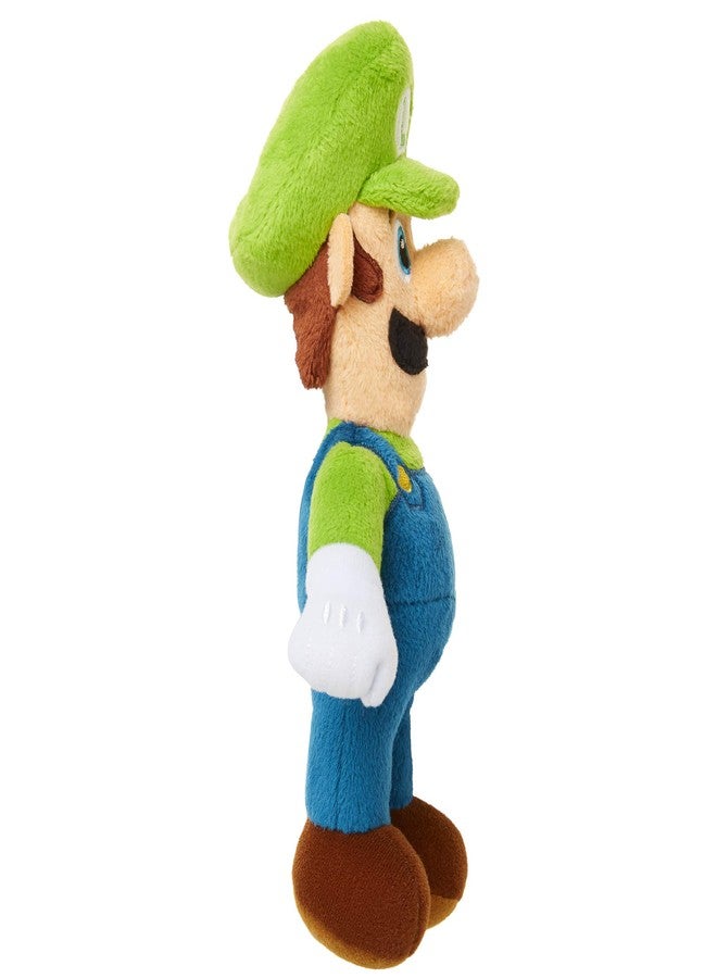 Super Mario Luigi Plush Stuffed Toy Figure 6" Scale - Image 2