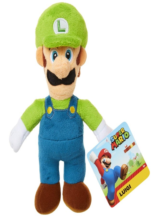 Super Mario Luigi Plush Stuffed Toy Figure 6" Scale - Image 5