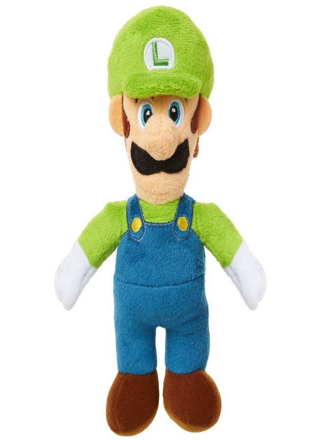 Super Mario Luigi Plush Stuffed Toy Figure 6" Scale - Image 1