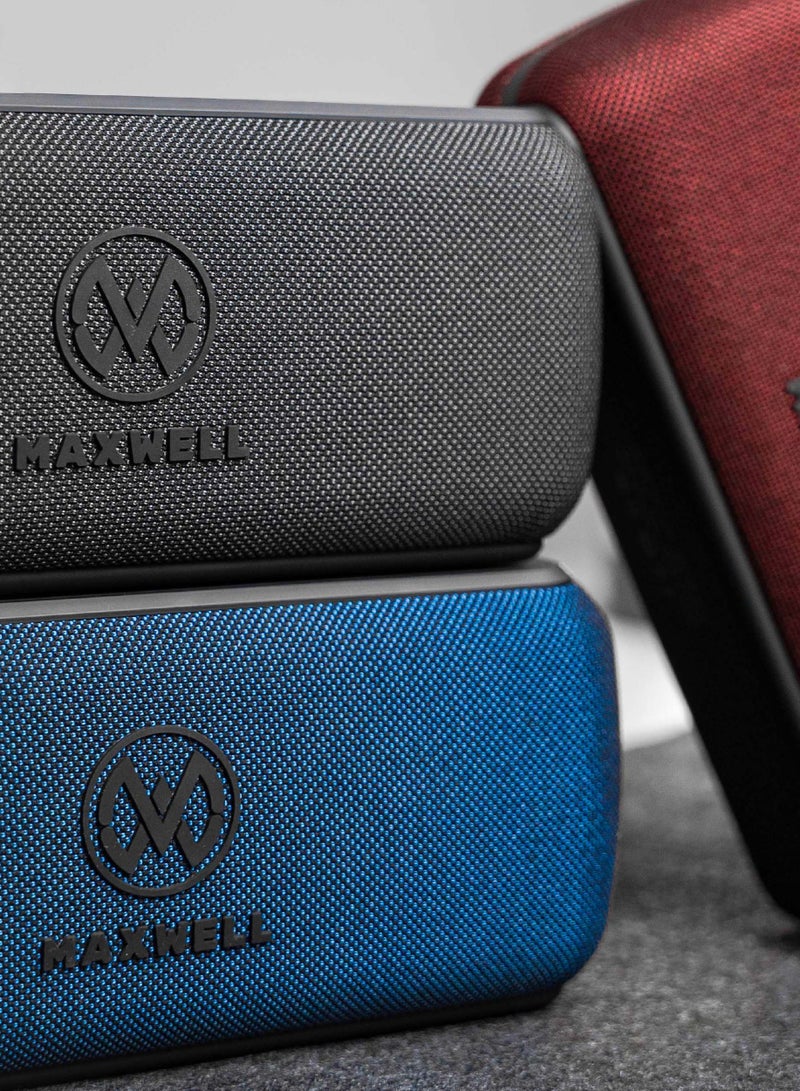 Maxwell Electronics Maxwell Maxbeat 60W Bluetooth Speaker - Portable HiFi, IPX6 Water Resistant, 12H Playtime, Deep Bass, Bluetooth 5.3, Type-C Fast Charging Speaker (Red)  - Image 2