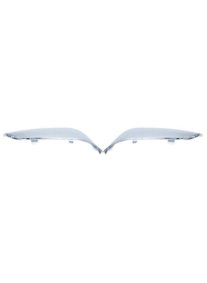 ANTUKO 2PCS Front Bumper Molding Chrome Trim Left and Right Replacement for 2011 2012 2013 2014 Chrysler 300 P170123173603 - Image 2