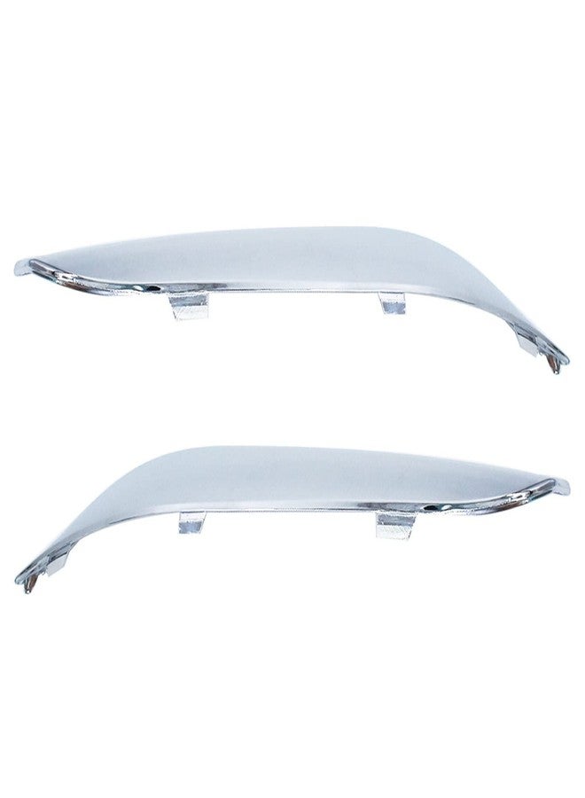 ANTUKO 2PCS Front Bumper Molding Chrome Trim Left and Right Replacement for 2011 2012 2013 2014 Chrysler 300 P170123173603 - Image 4