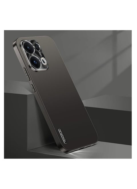 Luxury Matte Case Compatible with OPPO Reno 13 Pro 5G Full Coverage Anti-Shock Phone Cover Acrylic Protective Shell For Reno13 Pro