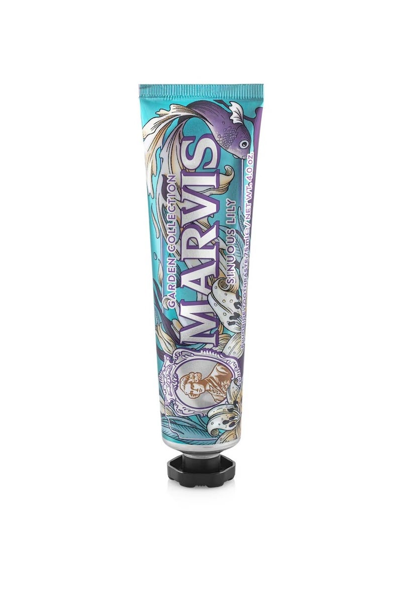 Marvis Garden Collection  Sinuous Lily Toothpaste 75ml, Sensational Flavored   Limited Edition Toothpaste for a Long-Lasting Freshness - Image 2